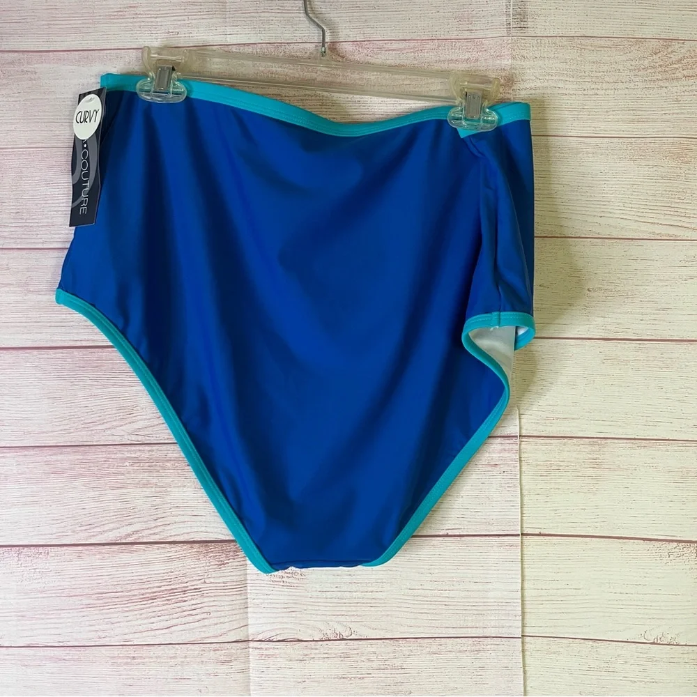 Aqua Couture‎ NEW Curvy Bikini Bottom Size 1X